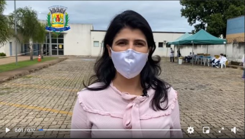 Segunda feira dia 15/02/21 segue a vacinação dos 88 anos!