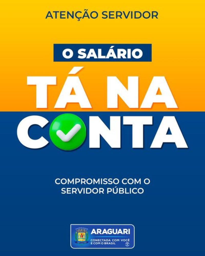 PAGAMENTO NA CONTA