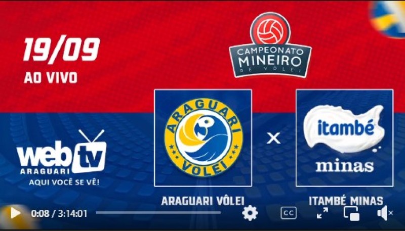 Araguari Vôlei X Itambé Minas