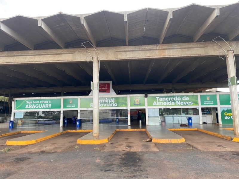 Prefeitura começa a instalar Câmeras de Segurança no Terminal Rodoviário de Araguari
