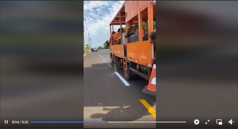 Settrans segue com trabalho de reforço na sinalização estratigráfica