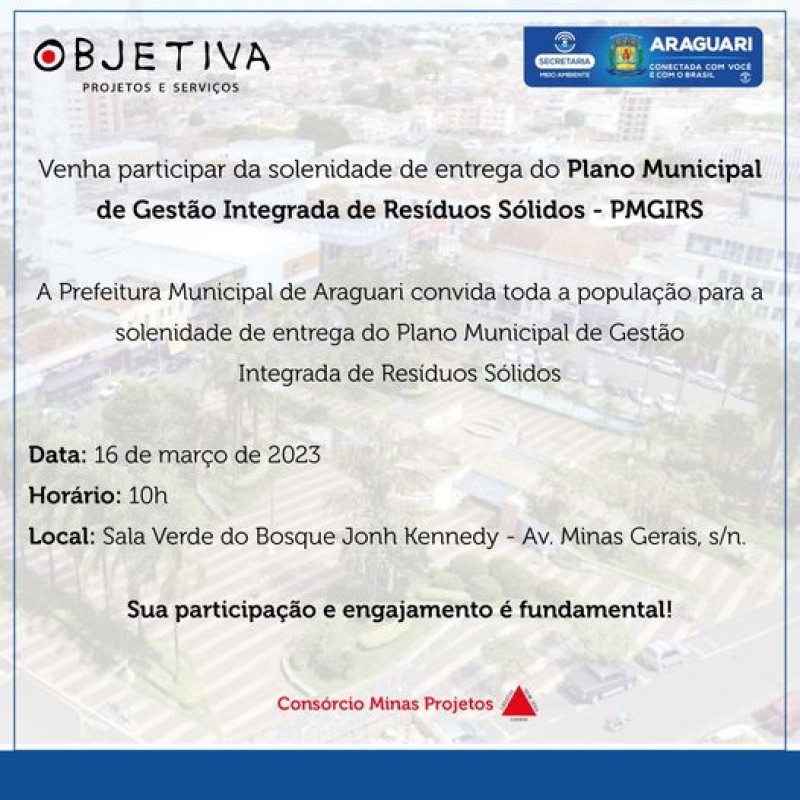 Prefeitura de Araguari: Convite