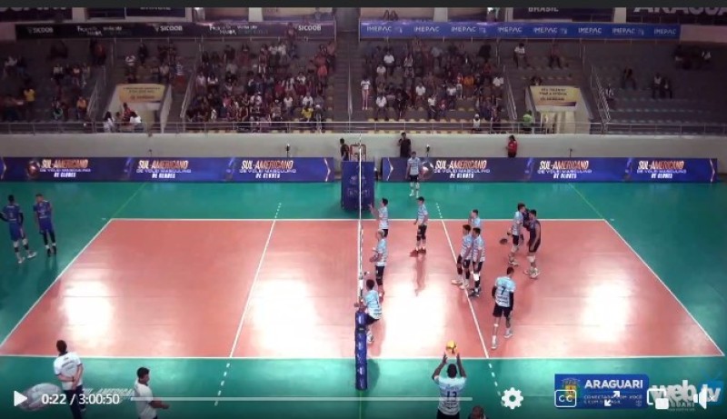 ARAGUARI (BRA) X CIUDAD VOLEY (ARG)