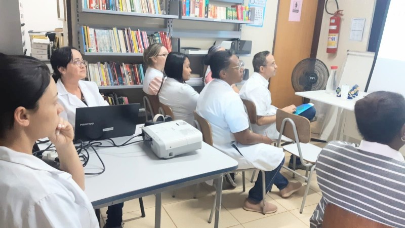 SUPIR promove formação com Professores na EE Padre Eduardo Jordi