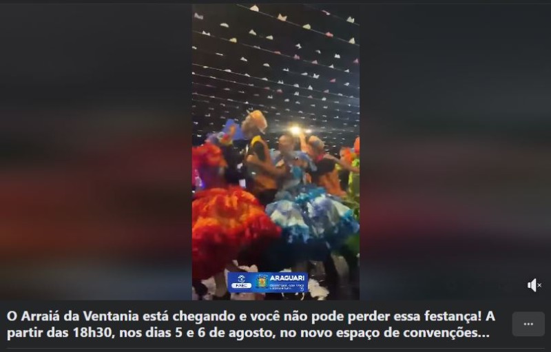 O Arraiá da Ventania está chegando e você não pode perder essa festança!