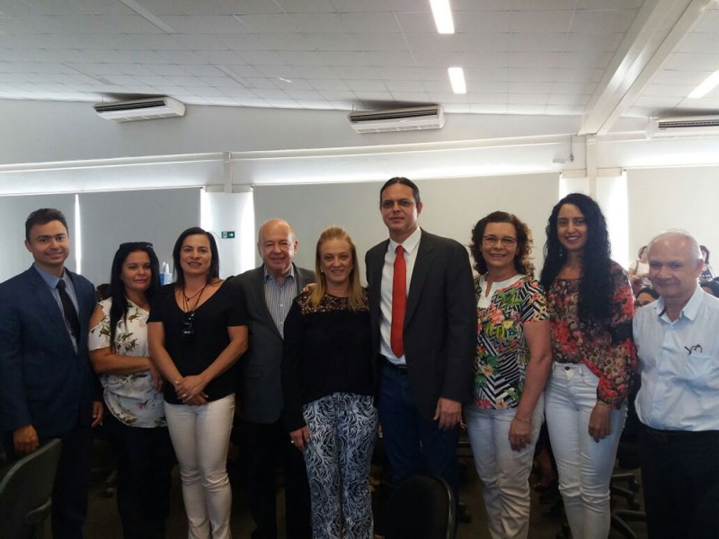 Secretaria de Educação participa de palestra com Ziraldo