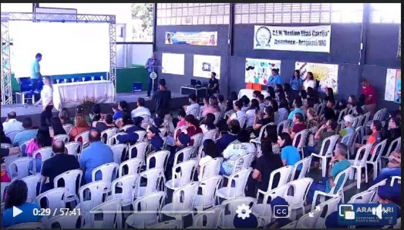 INAUGURAÇÃO DO COMPLEXO AQUÁTICO C.E.M REALINO ELIAS CARRIJO