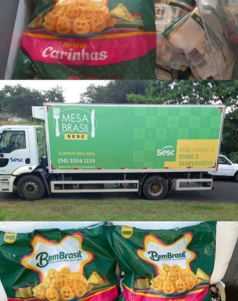 Banco de Alimentos de Araguari continua recebendo doações importantes