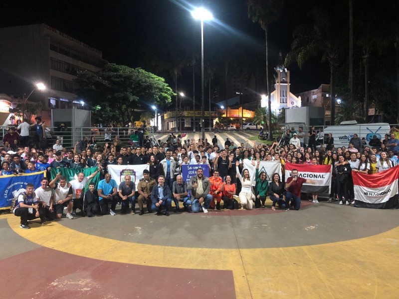 Abertura do JEMG é realizada em Araguari