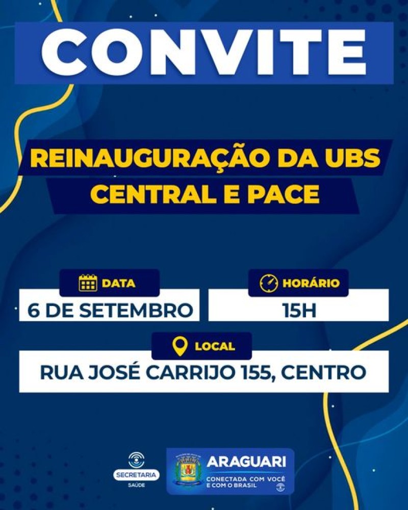 Prefeitura de Araguari: Convite 06/09