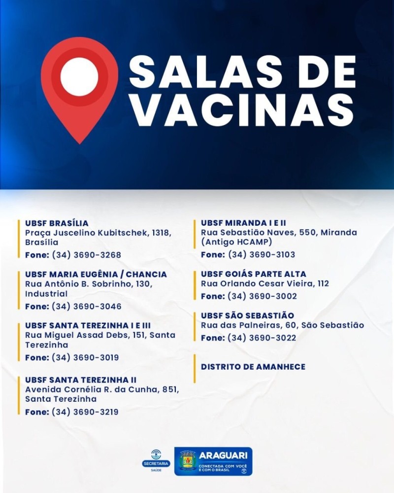 Vacinação COVID-19 – 18 de Julho