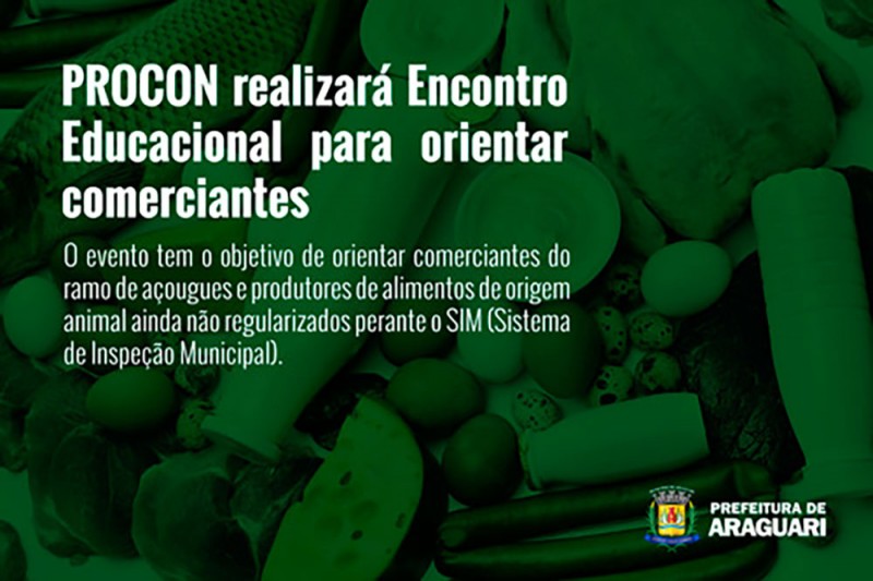PROCON realizará Encontro Educacional para orientar comerciantes