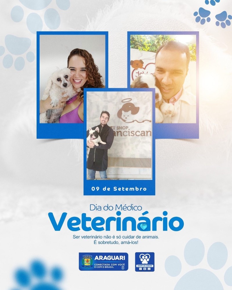 Ser veterinário não é só cuidar de animais. É sobretudo, amá-los!