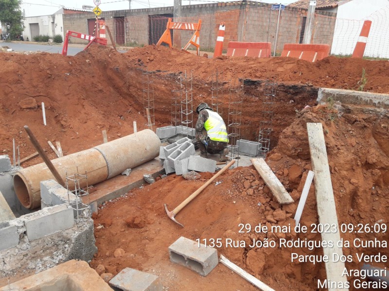 Obras de duplicação da Rua João Rodrigues da Cunha seguem sendo executadas pelo 2º Batalhão Ferroviário
