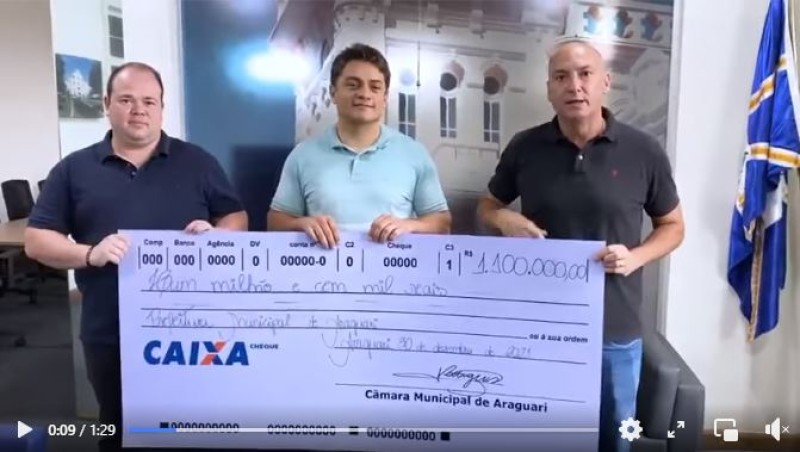 GESTÃO RESPONSÁVEL do dinheiro público!
