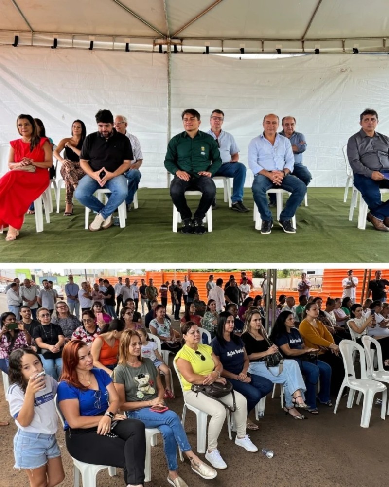 Assinada ordem de serviço para construção do novo CMEI Gaivotas no bairro Milenium