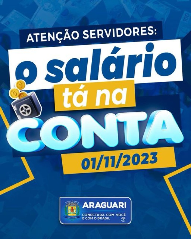 SALÁRIO NA CONTA