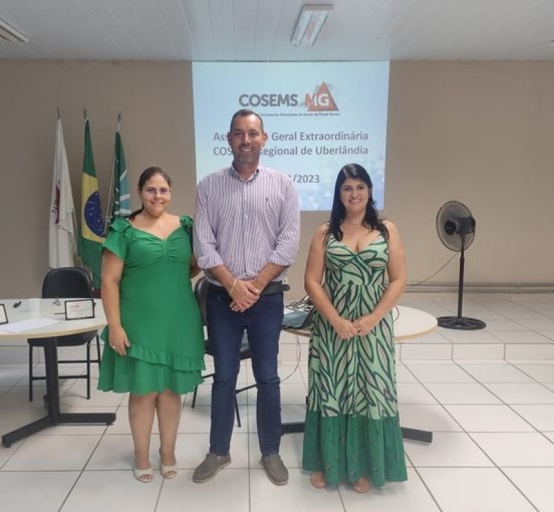 Secretária de Saúde é eleita para assumir a diretoria do COSEMS Regional de Uberlândia no biênio 2023/2025
