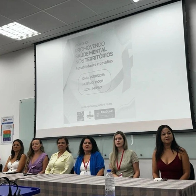 Janeiro Branco” é encerrado com workshop sobre Saúde Mental