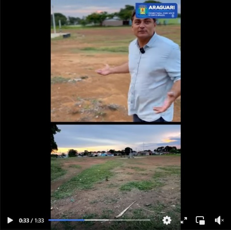 Prefeitura de Araguari assina Ordem de Serviço para construção da Praça São Sebastião