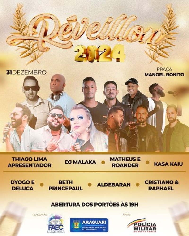 Show da Virada em Araguari