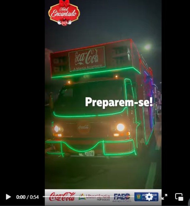 A Magia do Natal está no ar em Araguari!