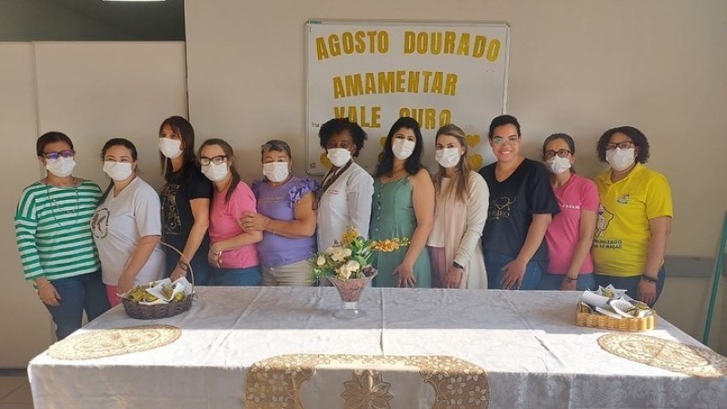Mês de Aleitamento Materno é destaque nas ações da secretaria de Saúde de Araguari no mês de agosto