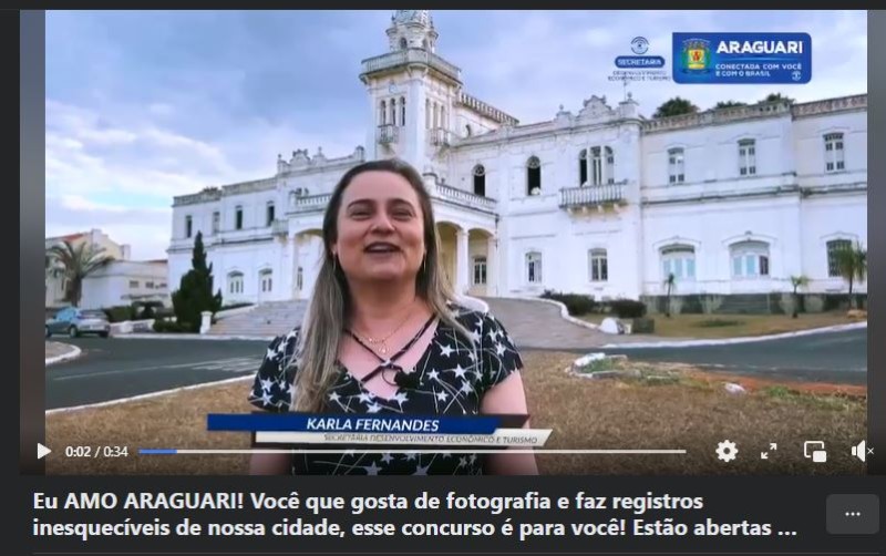 Eu AMO ARAGUARI!