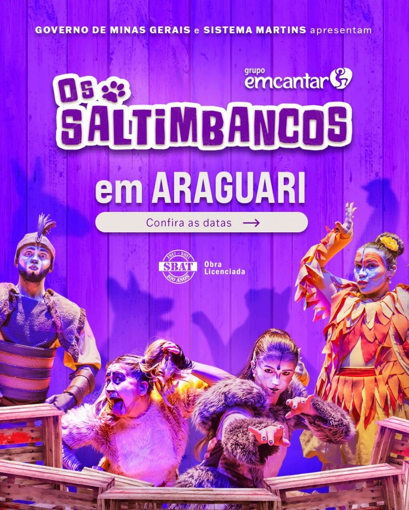 Espetáculo “Os Saltimbancos”