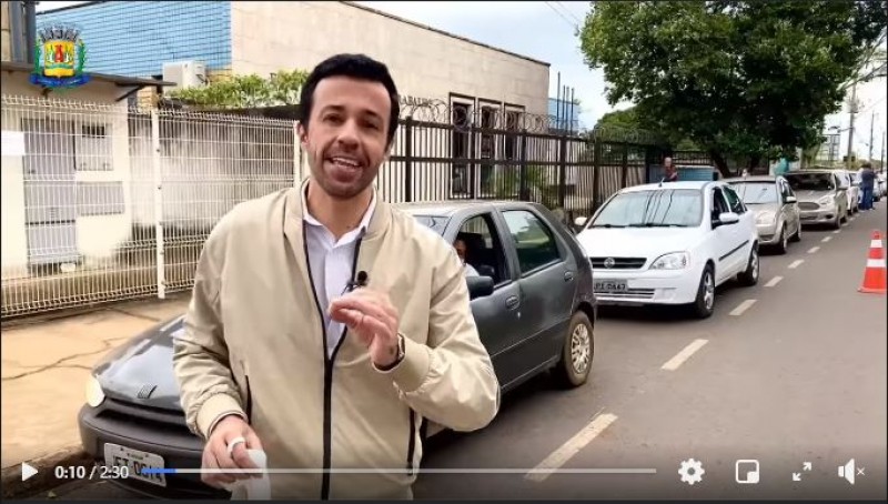 Vacinação em Araguari continua - Agora são os idosos de 89 anos