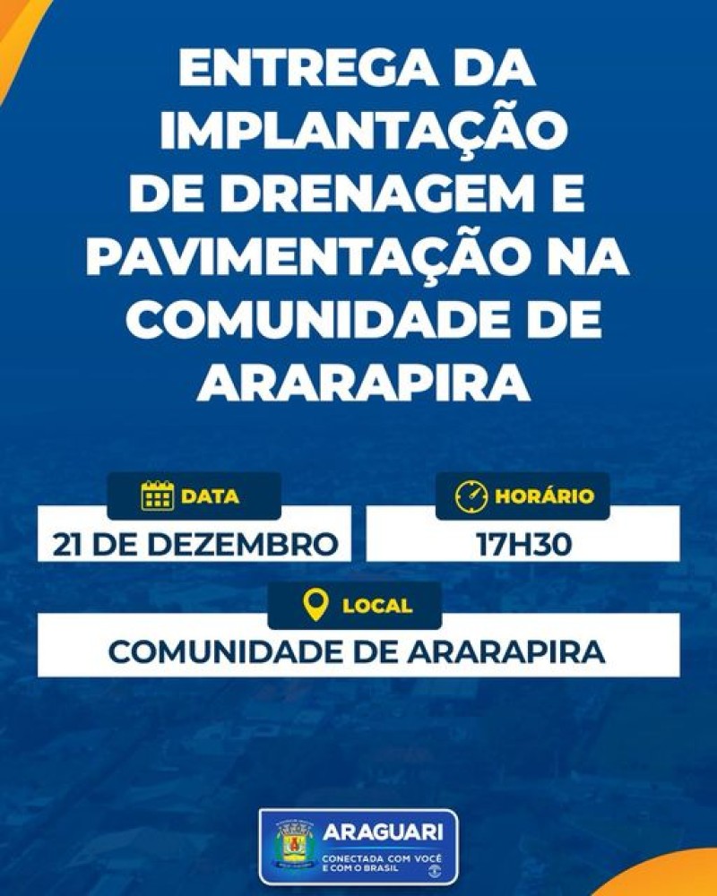 Prefeitura de Araguari: Convite