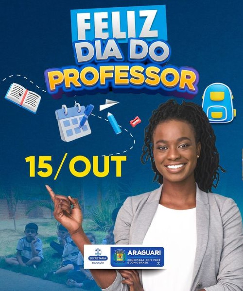 Parabéns a todos os professores! 