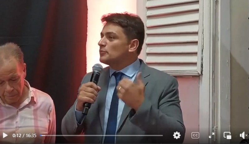 Inauguração de galeria e homenagem aos ex-prefeitos e vices.