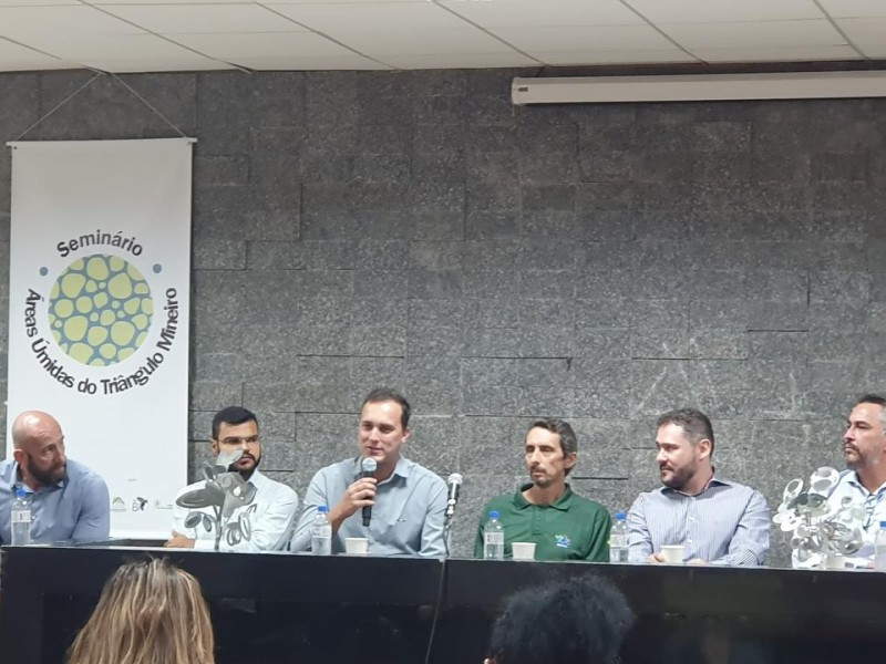 Araguari foi representada no Seminário de Áreas úmidas do Triângulo Mineiro