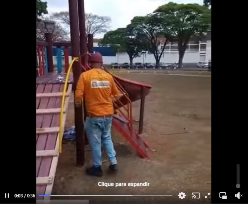 Prefeitura de Araguari promove revitalização e manutenção em parquinhos infantis do município