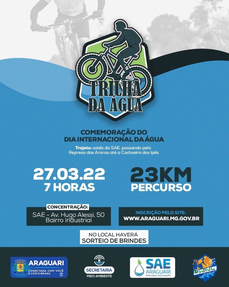 Em comemoração ao Dia Mundial da Água, Bora pra Trilha da Água, um passeio no meio da natureza com muita energia e belezas exuberantes. Vem com a gente!