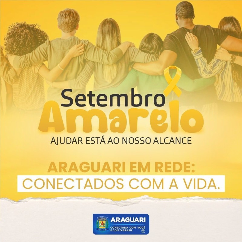 SETEMBRO AMARELO – SALVA VIDAS