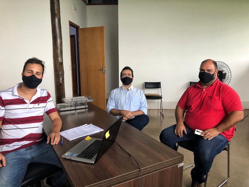 Na tarde desta quinta-feira 11/02/21 por determinação do Prefeito de Araguari
