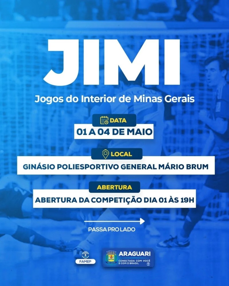 PREFEITURA DE ARAGUARI CONVITE