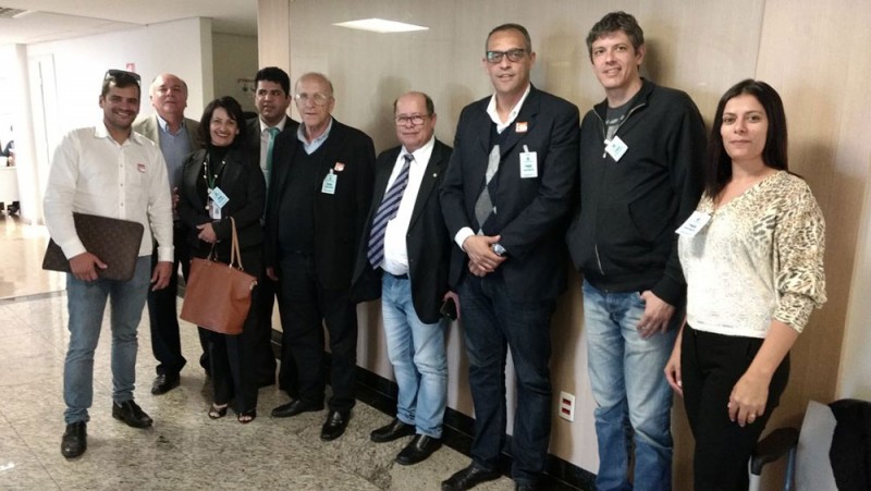 Prefeito Marcos Coelho visita o FNDE em busca de recursos para educação em Araguari
