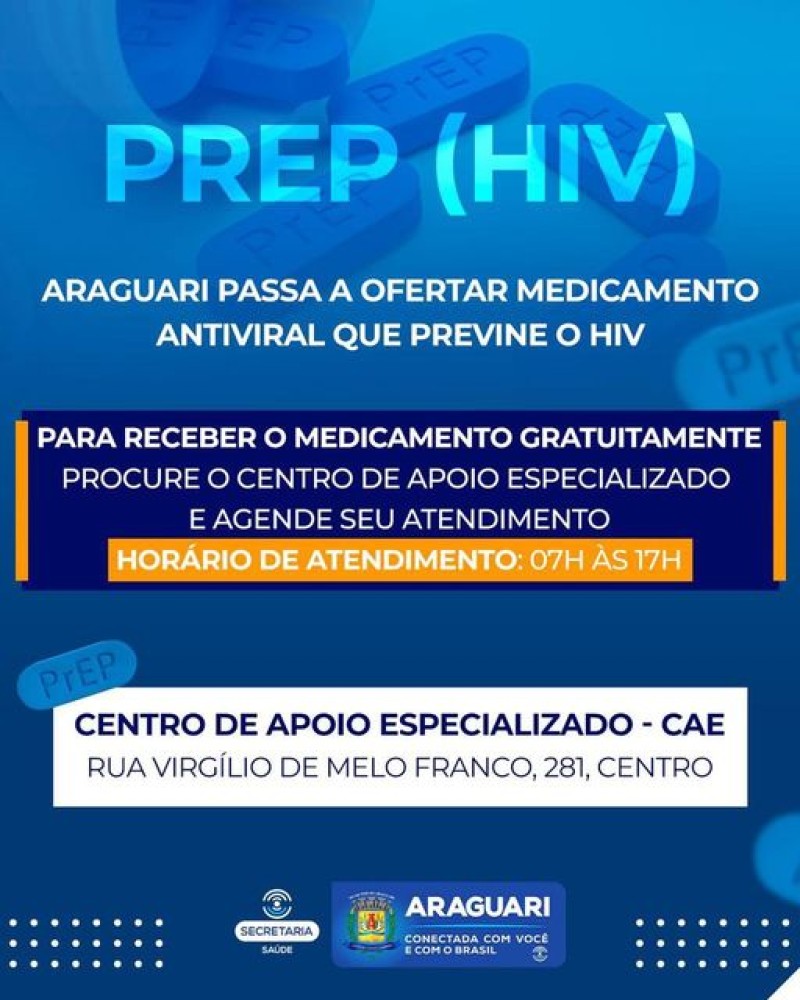 Centro de Apoio Especializado inicia atendimento PREP em Araguari
