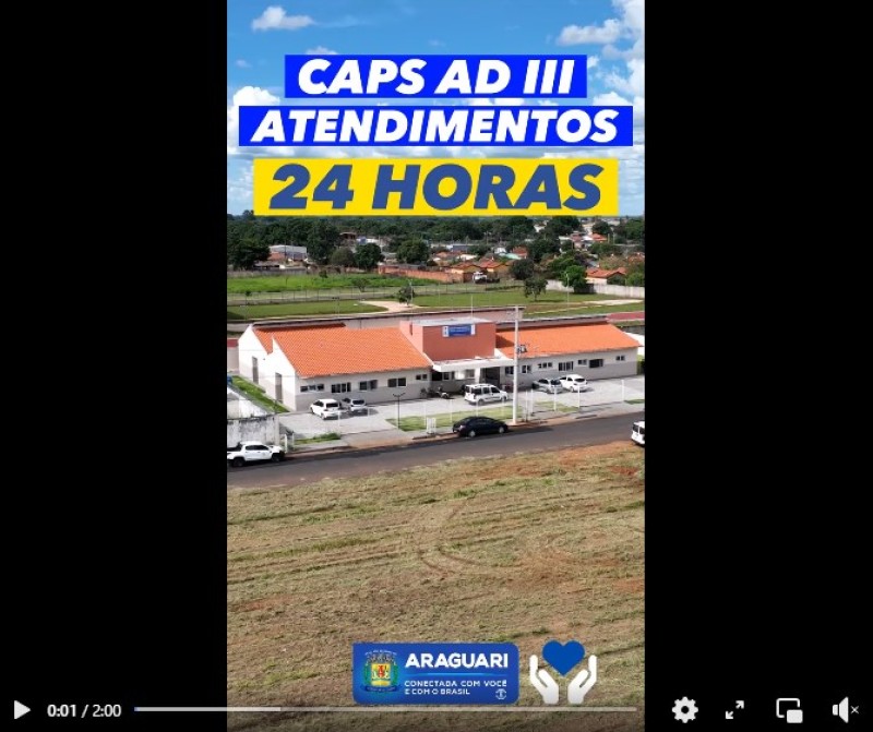 O CAPS AD II agora é 24 horas!