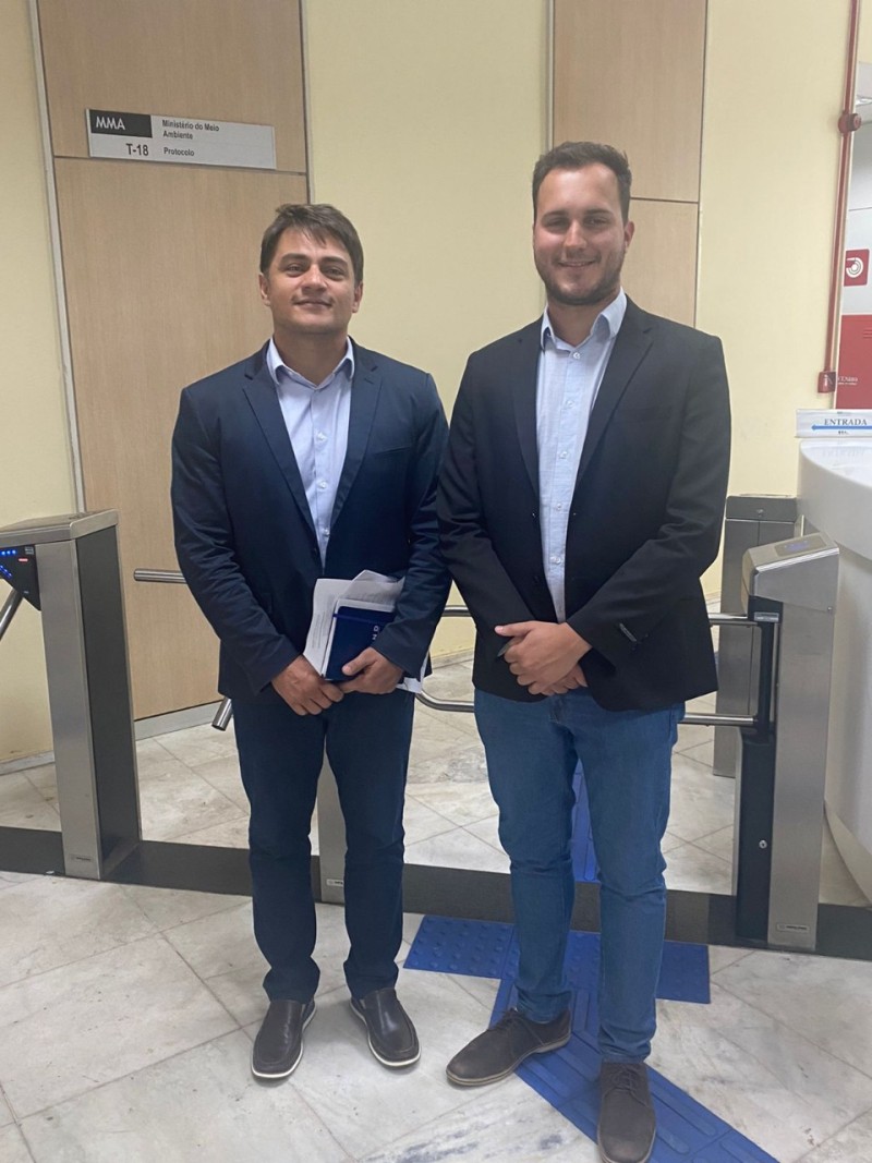Prefeito Renato Carvalho visita o Ministério do Meio Ambiente