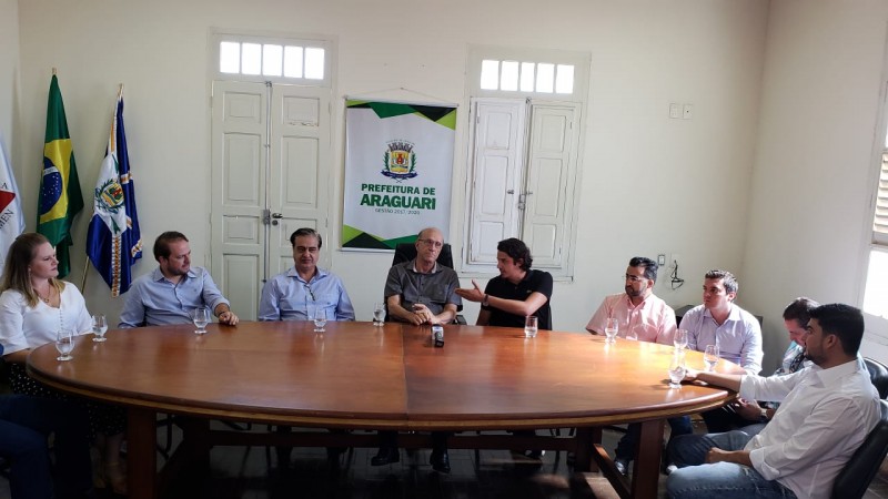 Prefeito recebeu visita do Deputado Estadual Doorgal Andrada na manhã de hoje