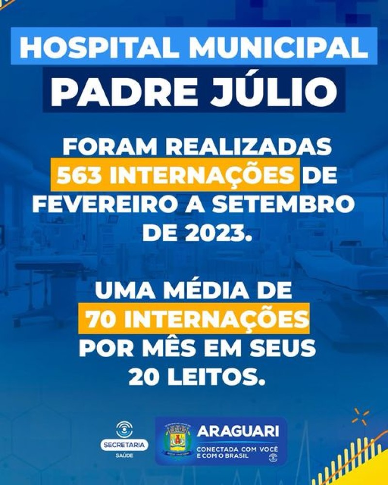 Mais Saúde: Hospital Padre Júlio