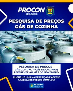 Confira a tabela de preços completa referente ao mês de novembro. Acesse o link para mais informações.