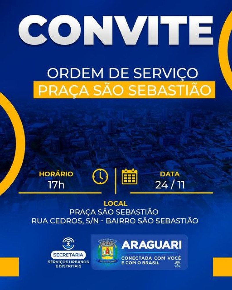 Prefeitura de Araguari: Convite