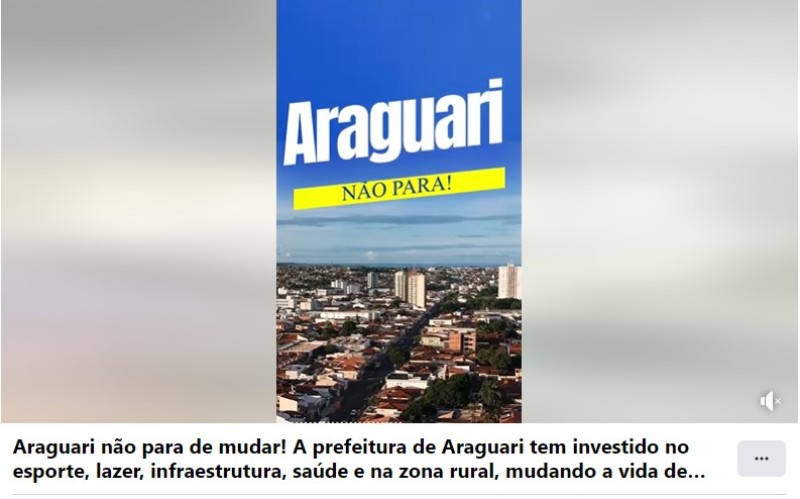 Araguari não para de mudar!
