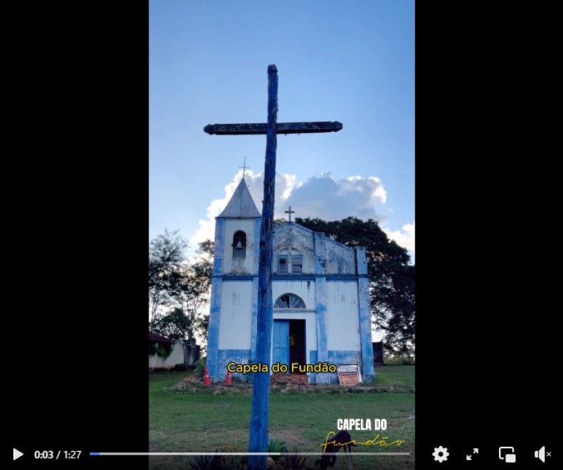 Capela do Fundão: FAEC inicia a obra de restauro da Capela e do Coreto do Fundão