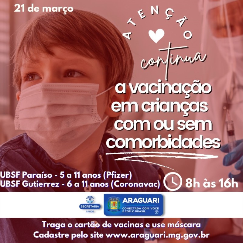 Vacinação 21 de Março